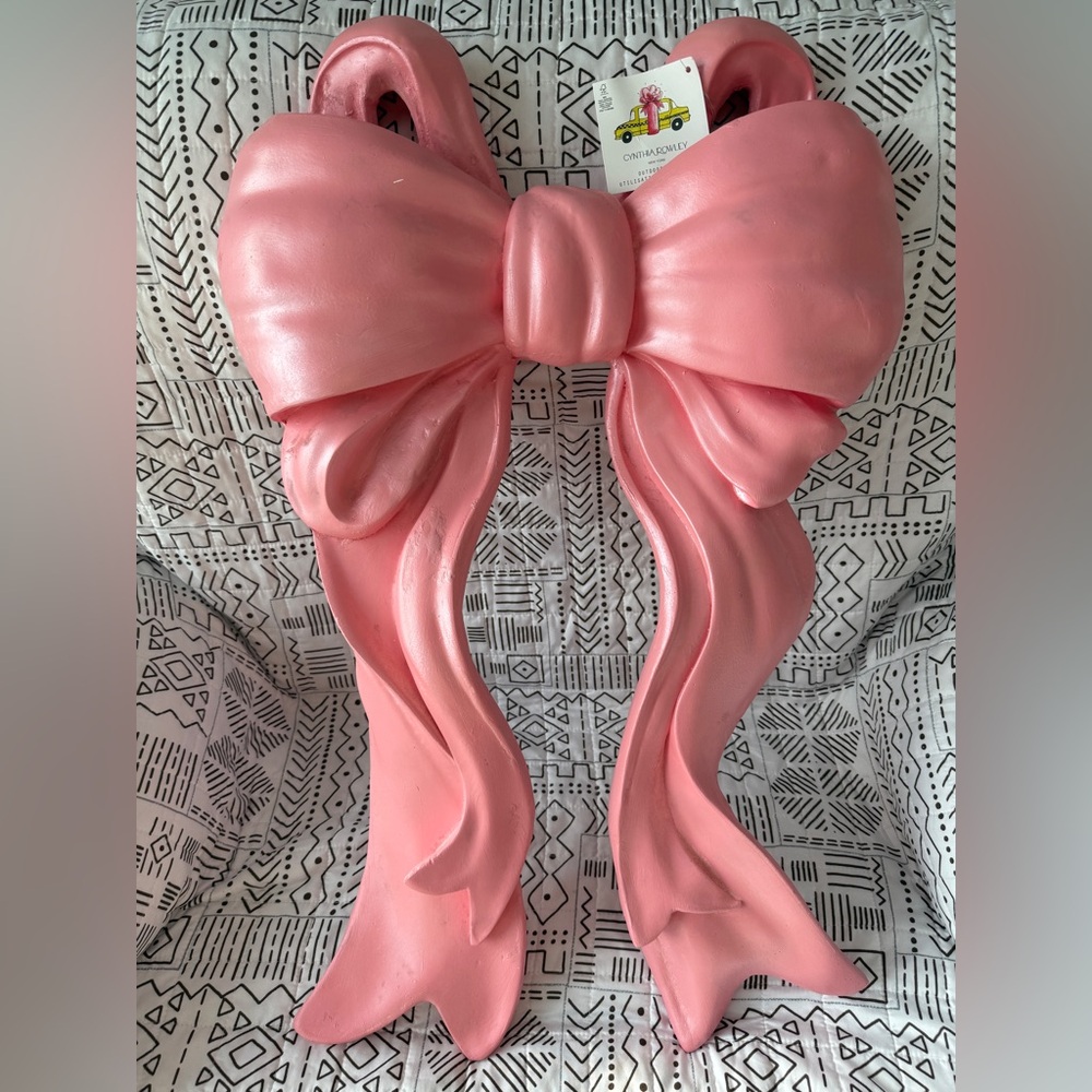 Cynthia rowley viral big bow pink BNWT